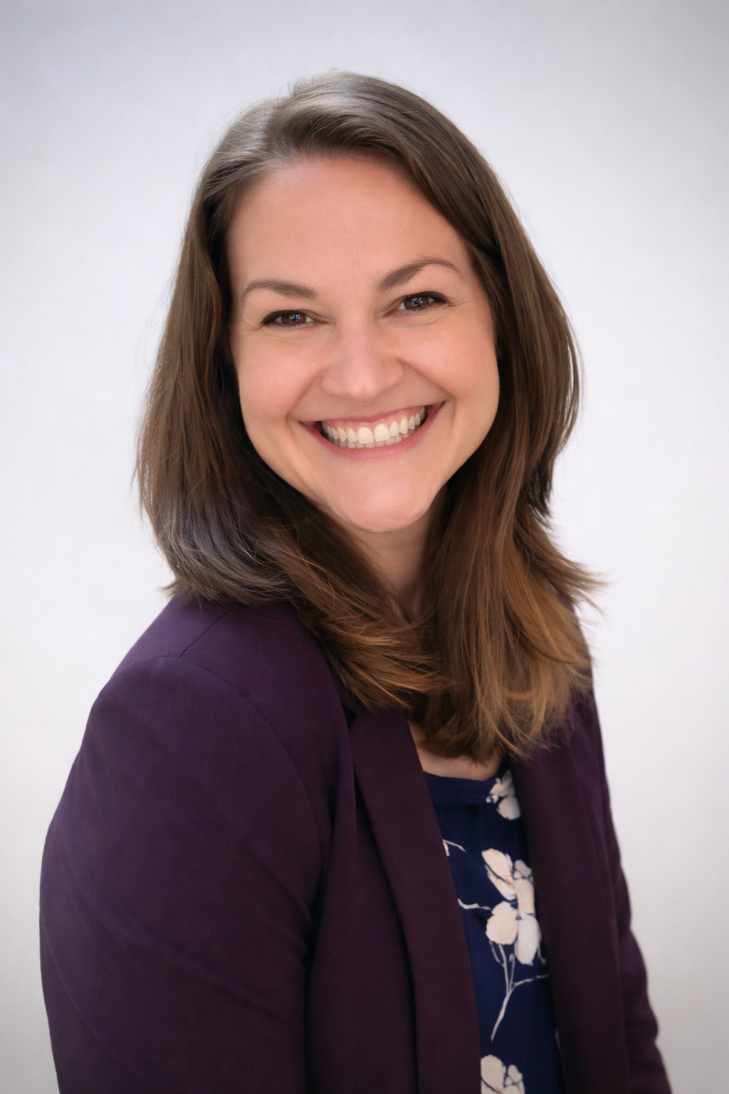 Warm professional portrait of a woman